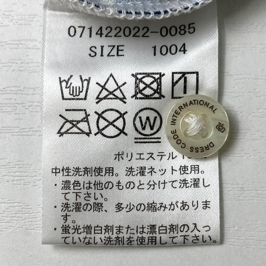 ZOY（ゾーイ） 半袖ポロシャツ ロゴ総柄 ホワイト系 4 ゴルフウェア