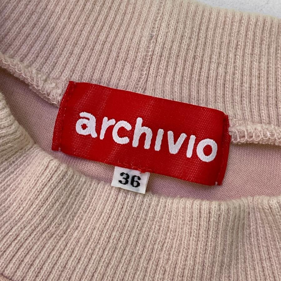 ARCHIVIO アルチビオ 長袖トレーナー ピンク系 36 ゴルフウェア