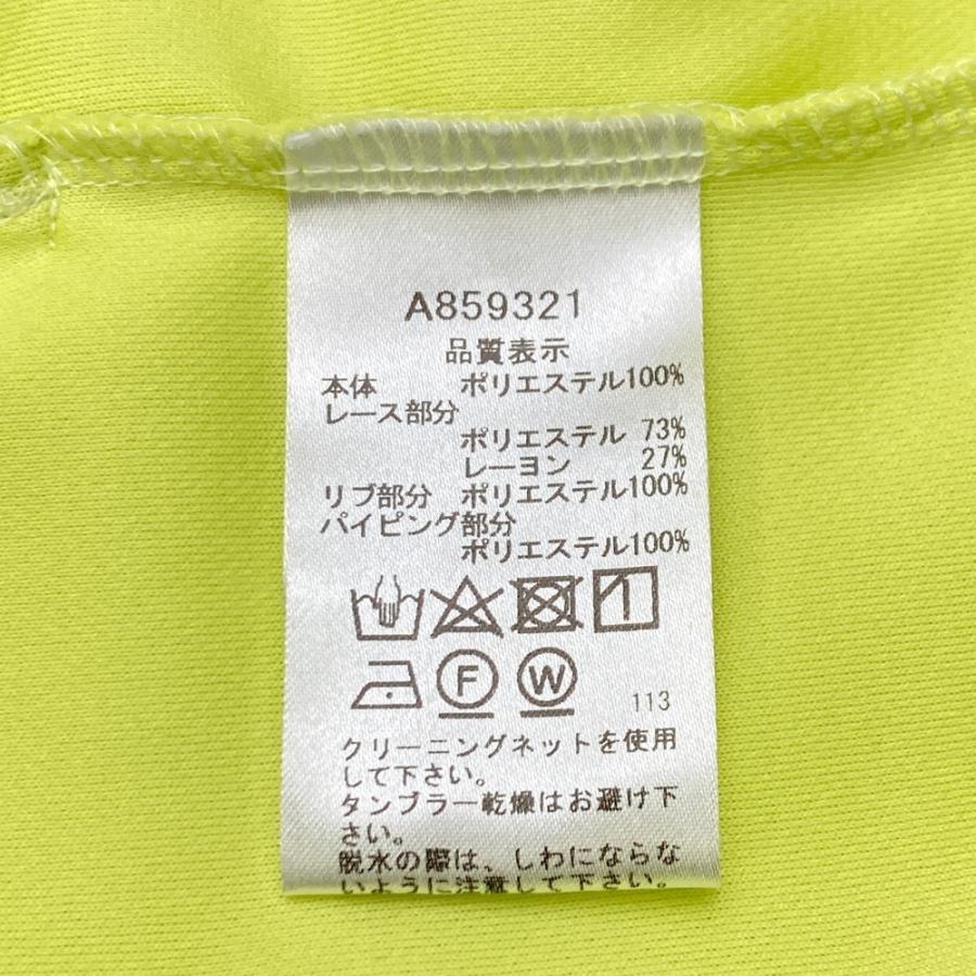 ARCHIVIO アルチビオ ジップジャケット レース切替 イエロー系 36