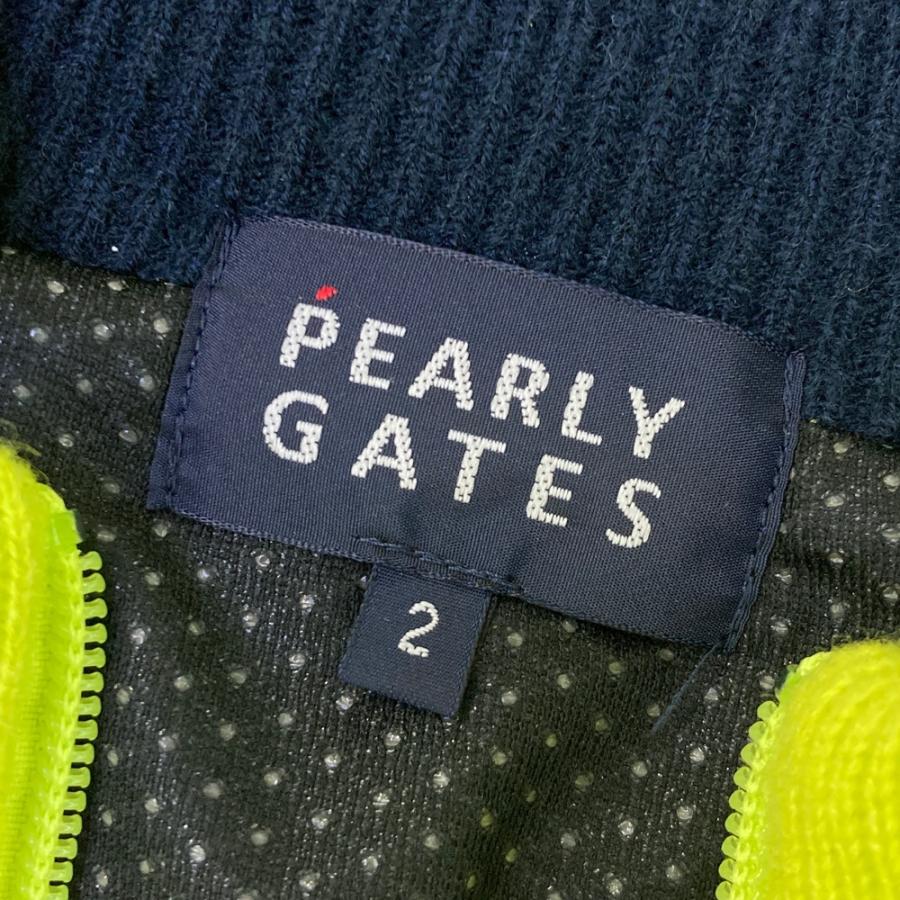 PEARLY GATES パーリーゲイツ パイル地 長袖ジャケット イエロー系 2