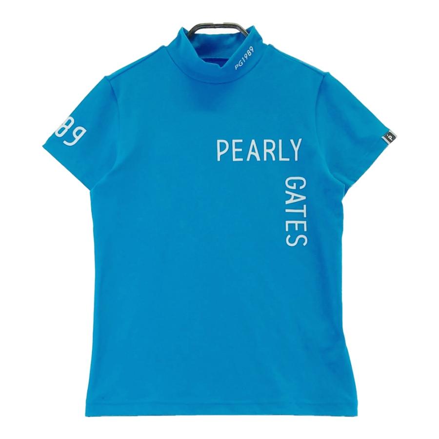 PEARLY GATES パーリーゲイツ ハイネック半袖Tシャツ 2024モデル PEARLY GATES パーリーゲイツ 2024年モデル ハイネック半袖Tシャツ