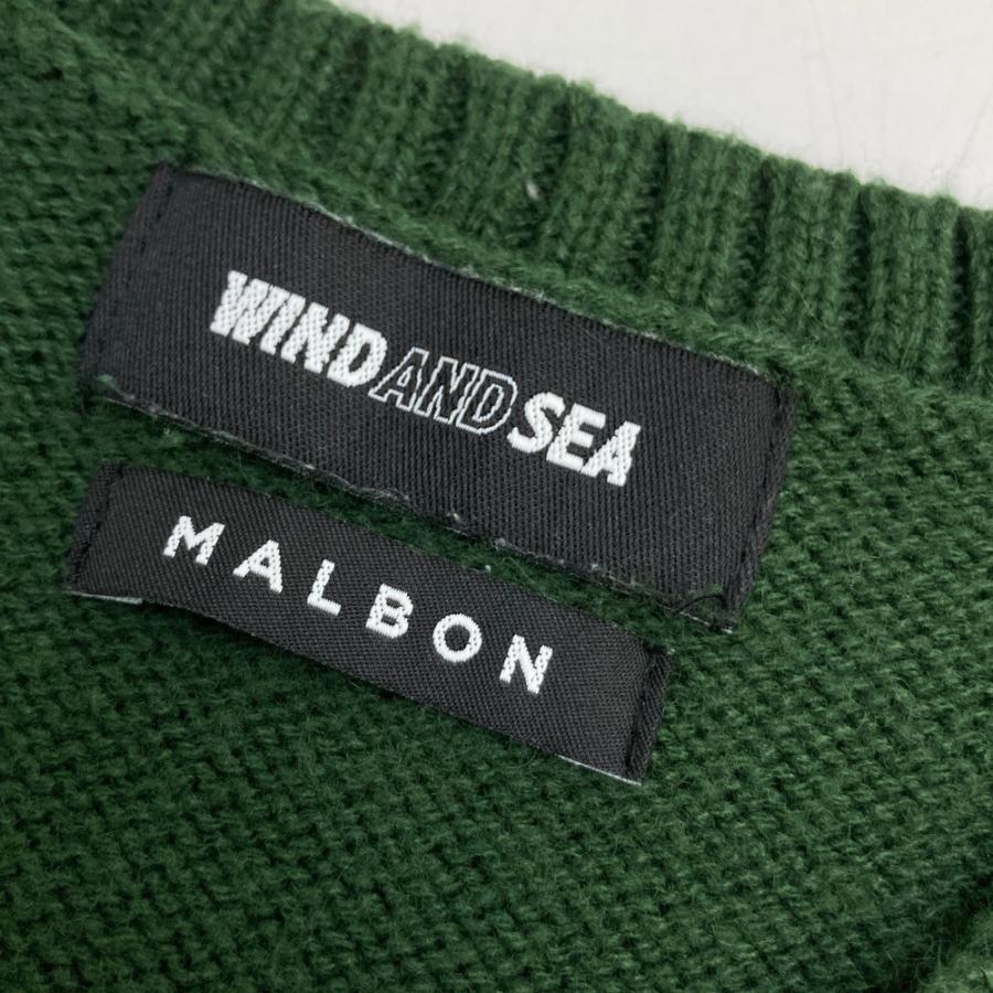 Malbon Golf（マルボンゴルフ） マルボン ゴルフ ×WIND AND SEA ニット