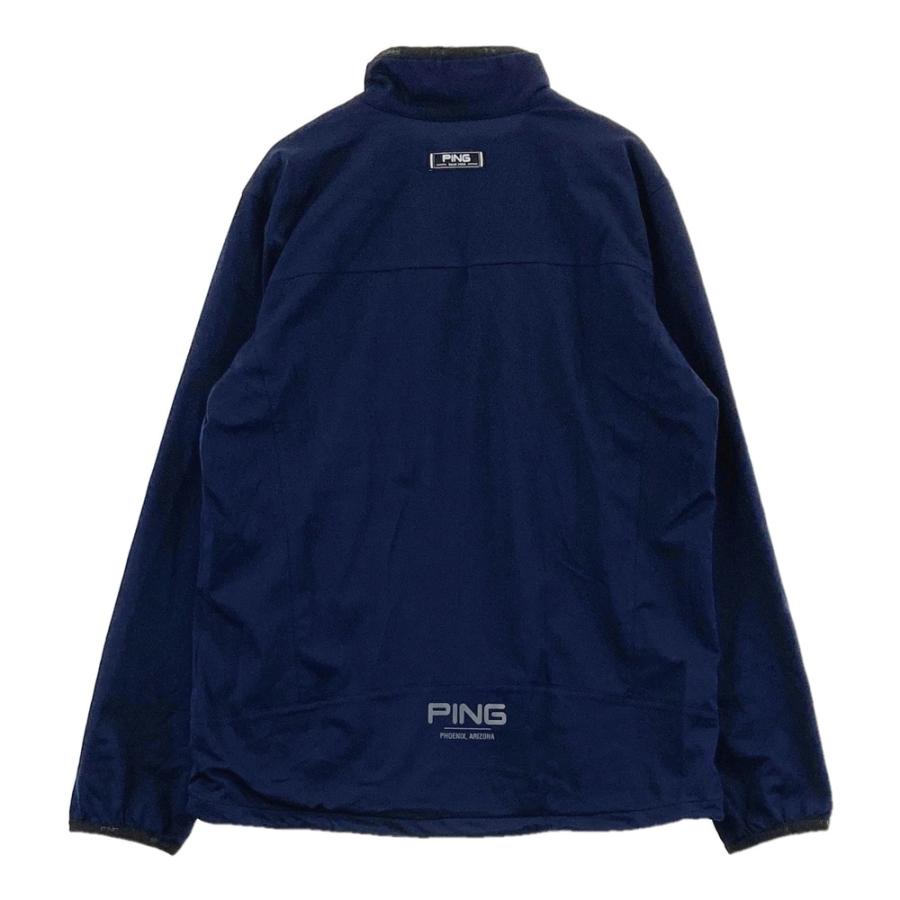 PING ゴルフ　ジャケット PING（ピン） 長袖 ジップジャケット ネイビー系 M ゴルフウェア
