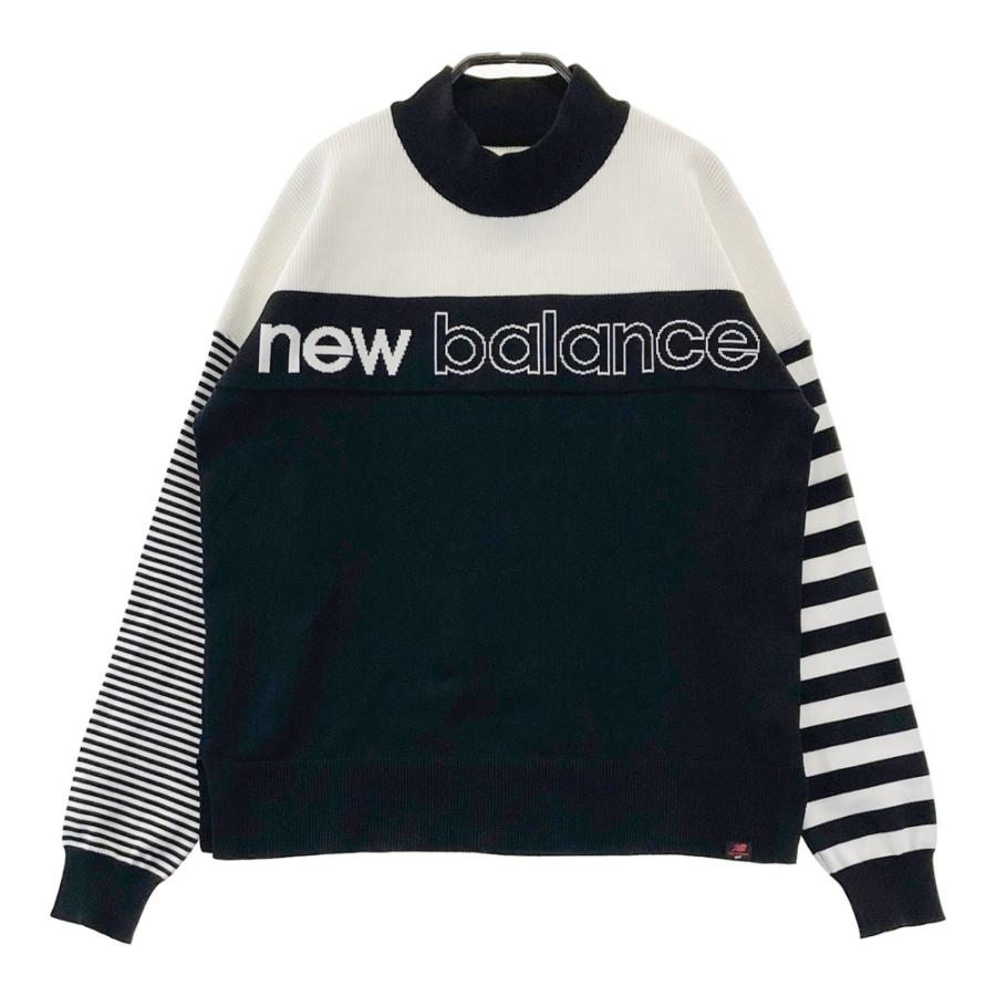 NEW BALANCE GOLF ニューバランス モックネック ニットセーター