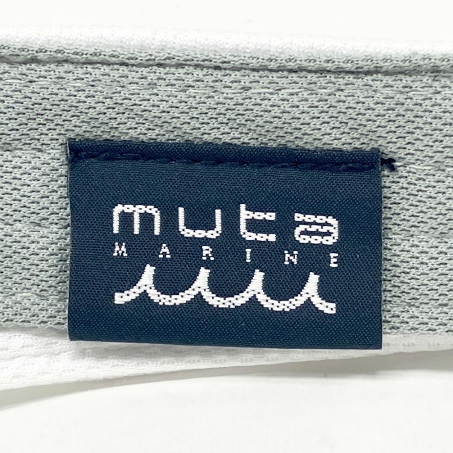 muta MARINE（ムータマリン） サンバイザー ホワイト系 ゴルフウェア
