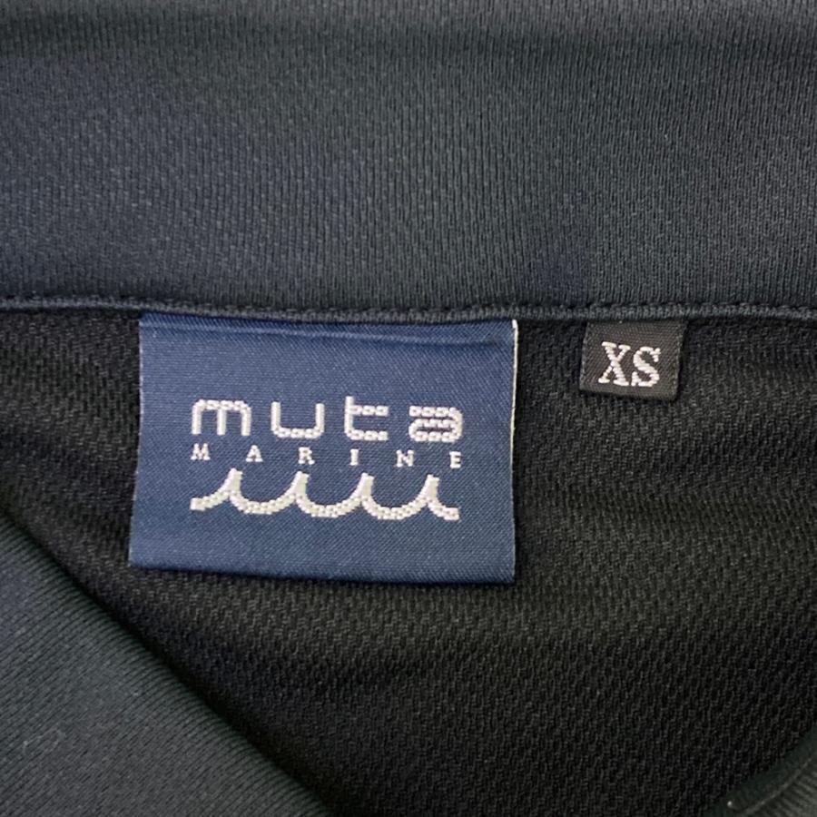 muta MARINE（ムータマリン） 半袖ポロシャツ ボタンダウン ロゴ