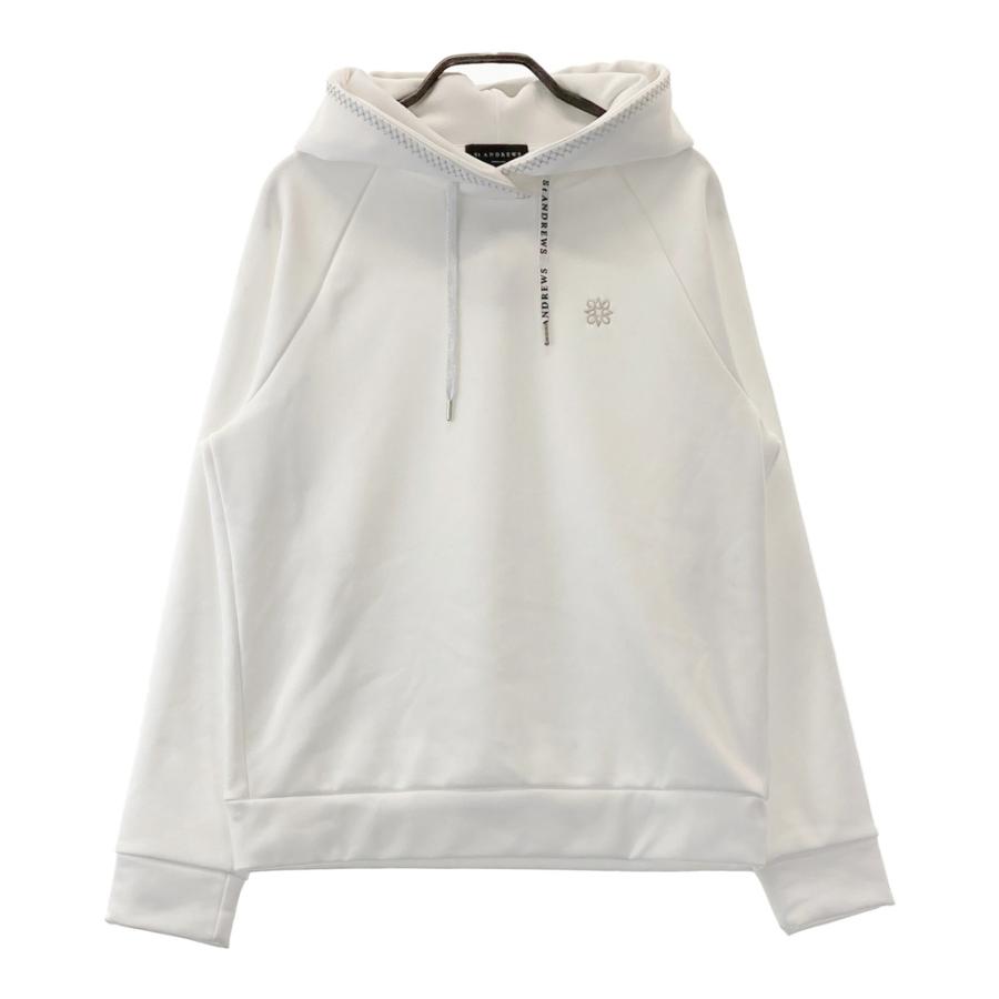 St ANDREWS セントアンドリュース スウェットパーカー ホワイト系 M