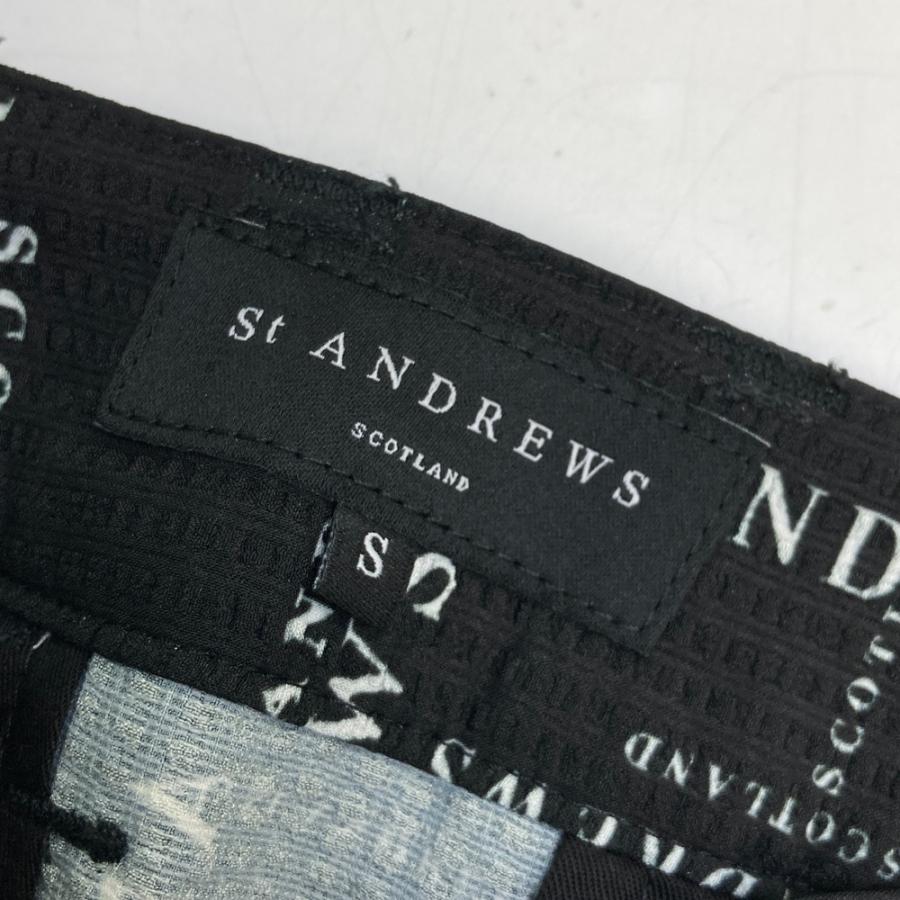 新品　セントアンドリュース スカート シアサッカー　ブラック　レディース　M St ANDREWS 【新品】ST ANDREWS セントアンドリュース 2024年モデル