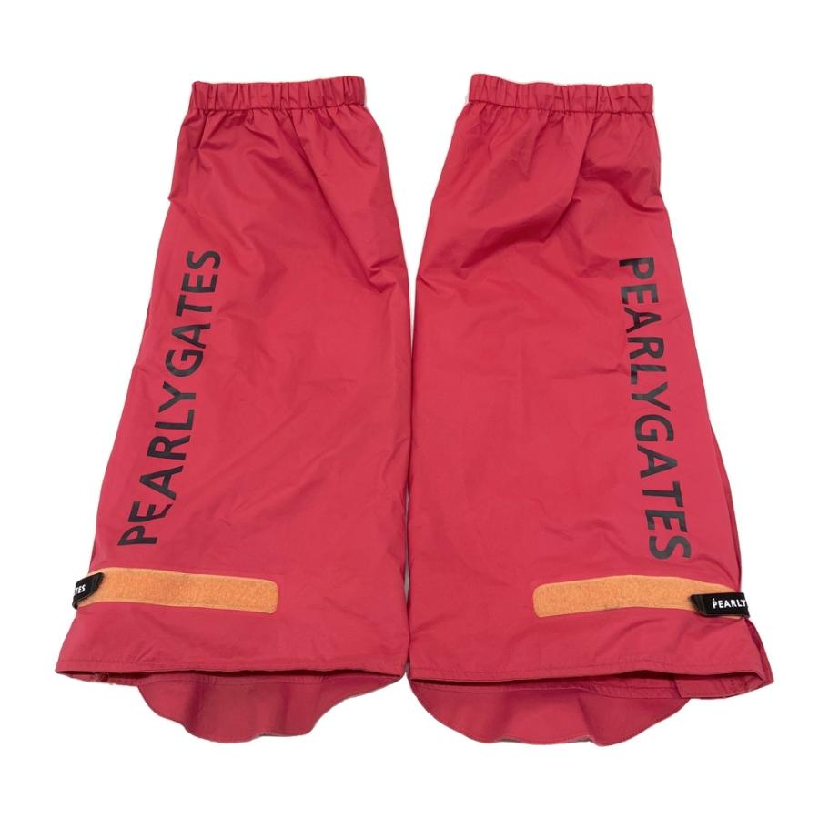 PEARLY GATES ゴルフ用レイン 、レッグ付き PEARLY GATES パーリーゲイツ レイン レッグカバー ピンク系 FR ゴルフ