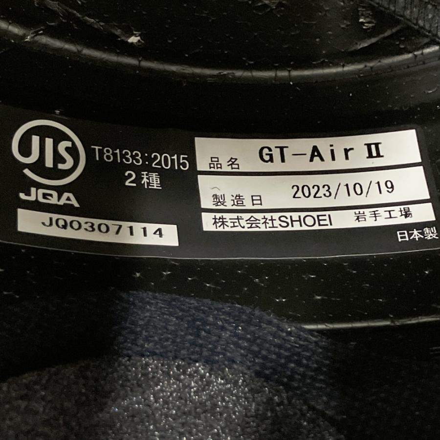 SHOEI ショウエイ GT-AIR 2 2023年製 フルフェイスヘルメット ルミナス