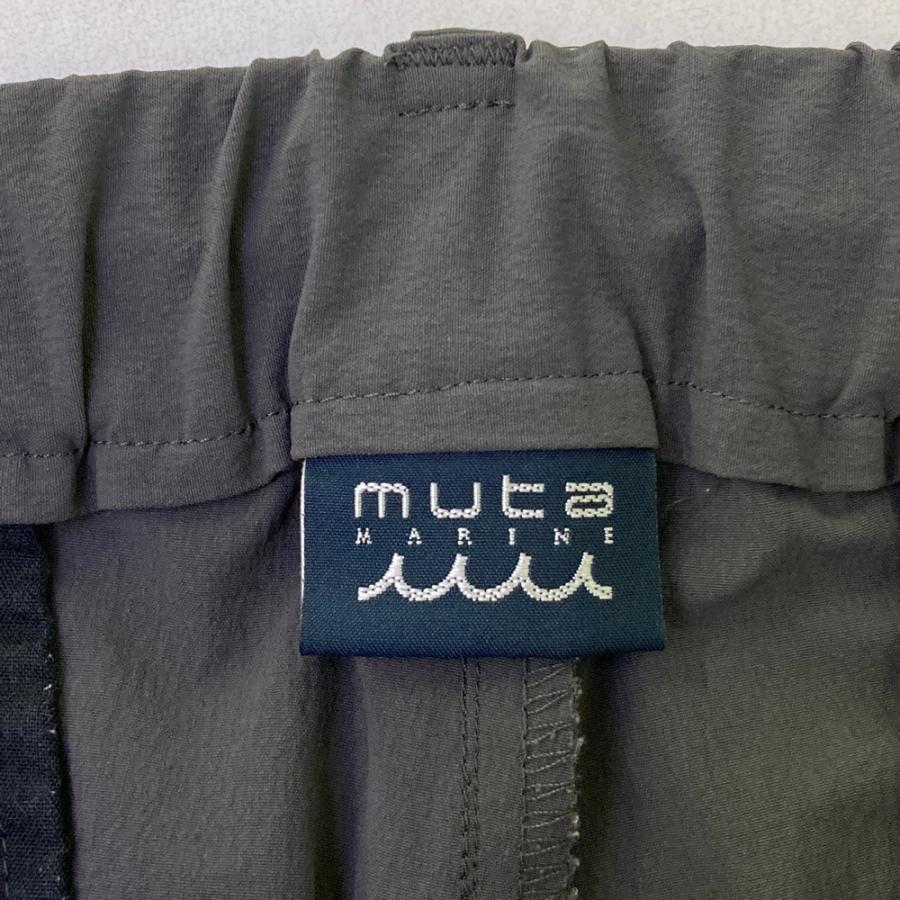 未使用、muta MARINE ハーフパンツ グレー サイズ5 muta MARINE（ムータマリン） ストレッチ ハーフパンツ グレー系 5