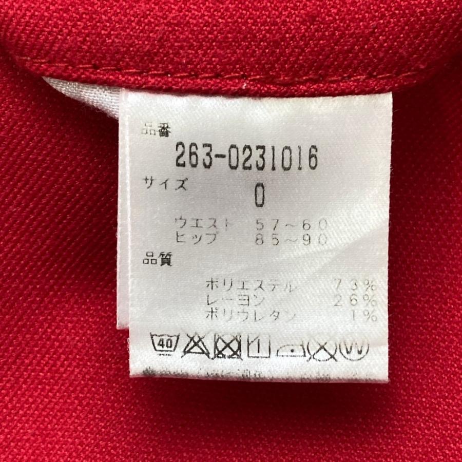 JACK BUNNY ジャックバニー ストレッチパンツ レッド系 0 ゴルフウェア