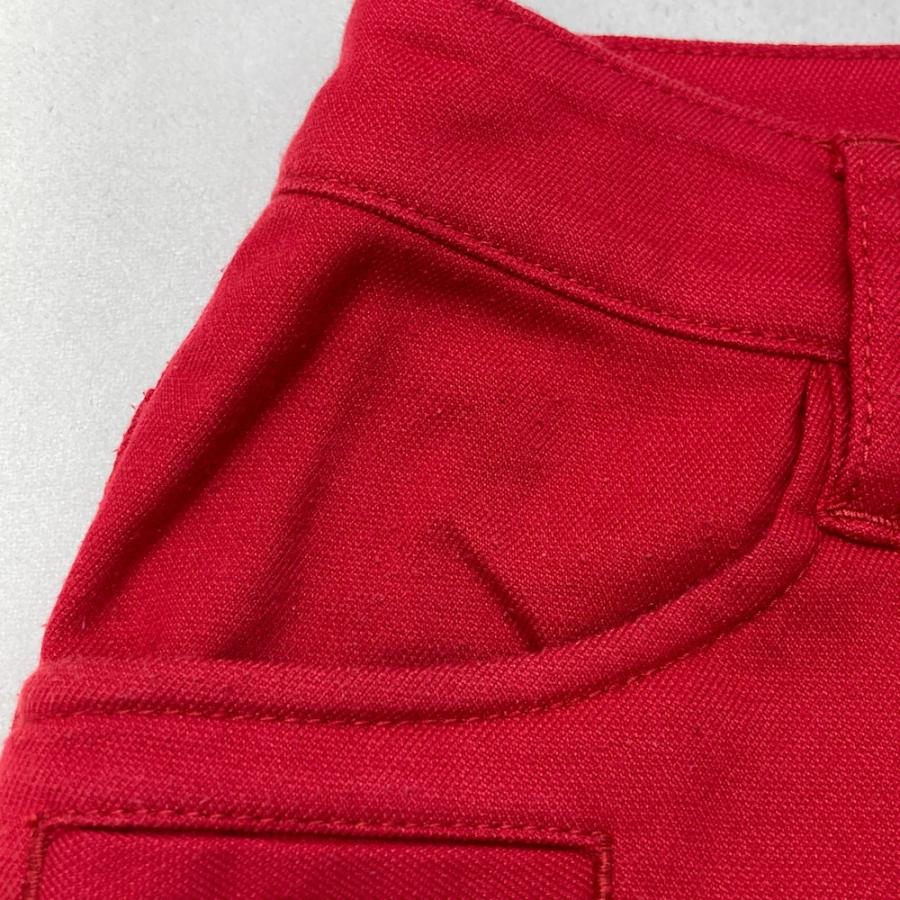 JACK BUNNY ジャックバニー ストレッチパンツ レッド系 0 ゴルフウェア