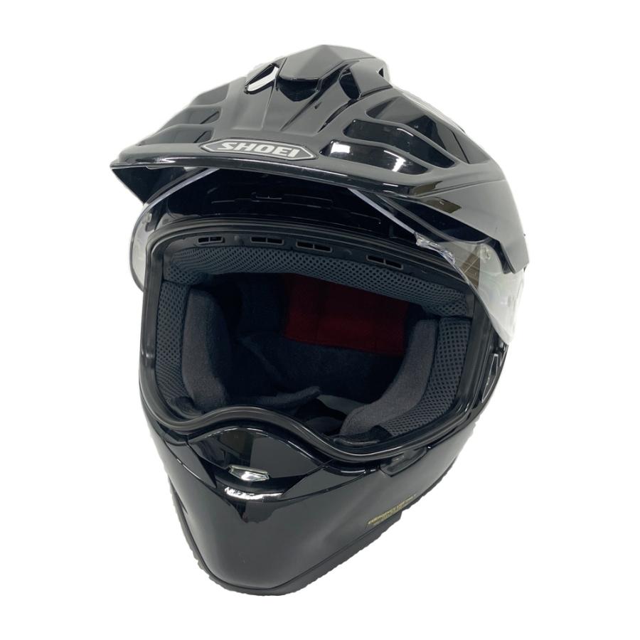 SHOEI ホーネットadv Lサイズ　美品 SHOEI ショウエイ HORNET ADV オフロードヘルメット ブラック系 L 59cm