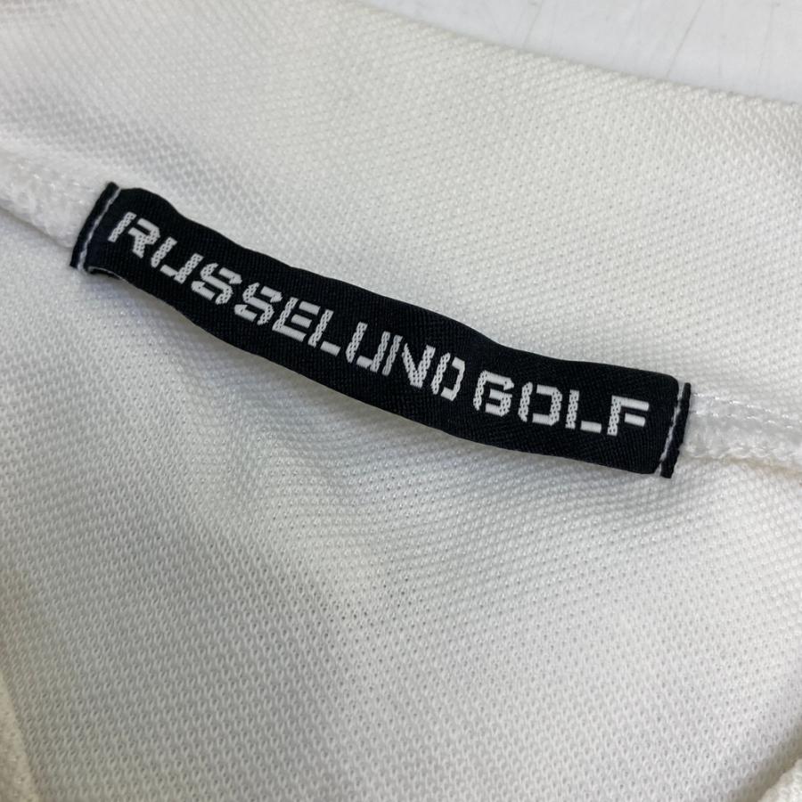 Russeluno（ラッセルノ） モックネック 半袖Tシャツ ビッグルチャ