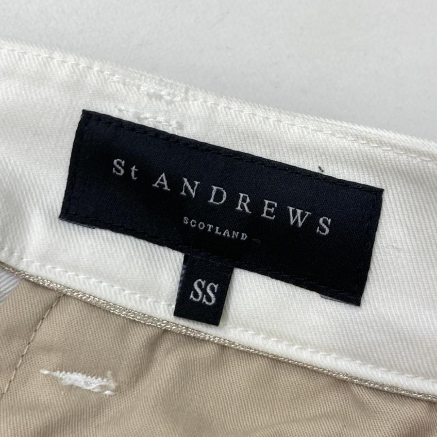 St ANDREWS セントアンドリュース レース スカート 花柄 ホワイト系 SS