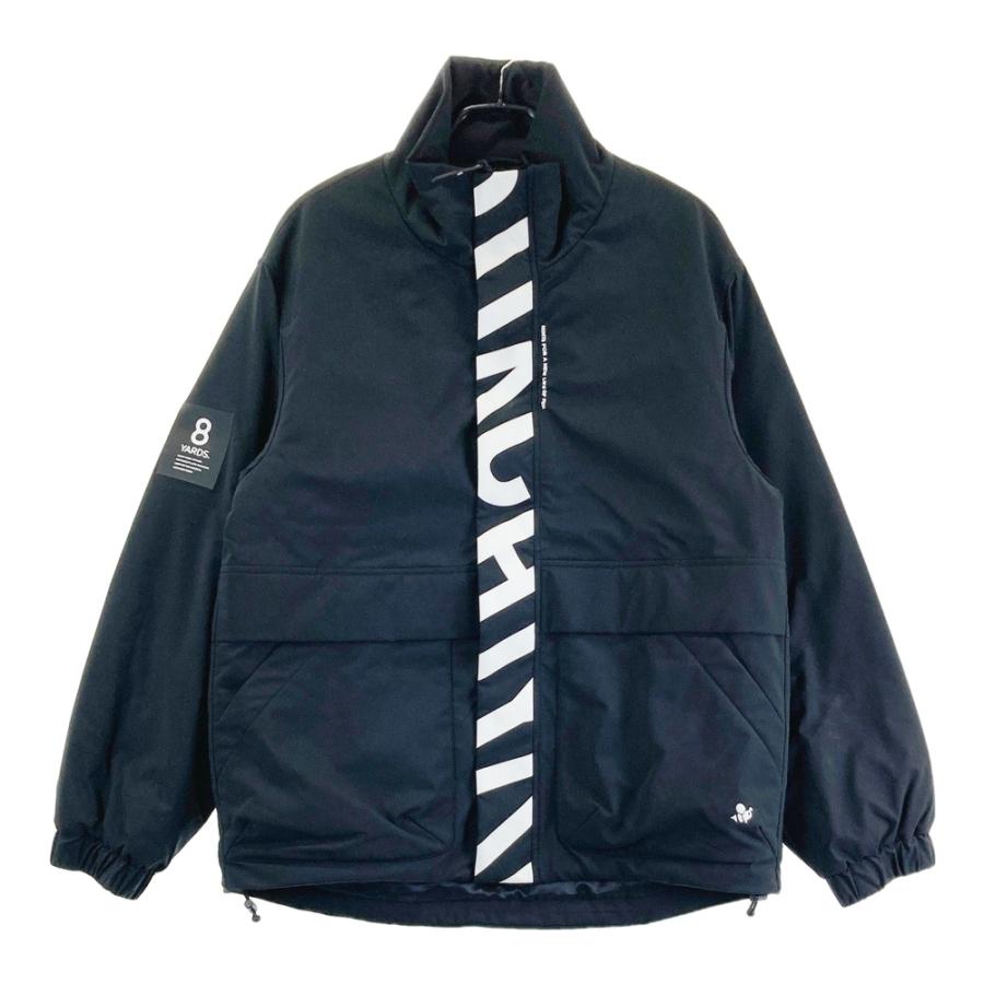 8YARDS ハチヤーズ 中綿 ジップジャケット ブラック系 XL ゴルフウェア