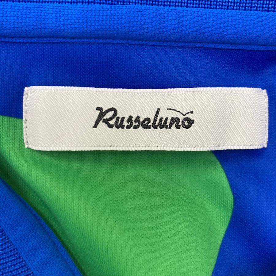RUSSELUNO ラッセルノ 半袖ポロシャツ スケータールチャ カモフラ柄