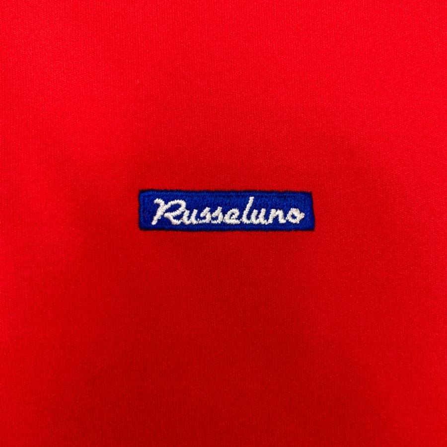 RUSSELUNO ラッセルノ 半袖ポロシャツ レッド系 4 ゴルフウェア メンズ