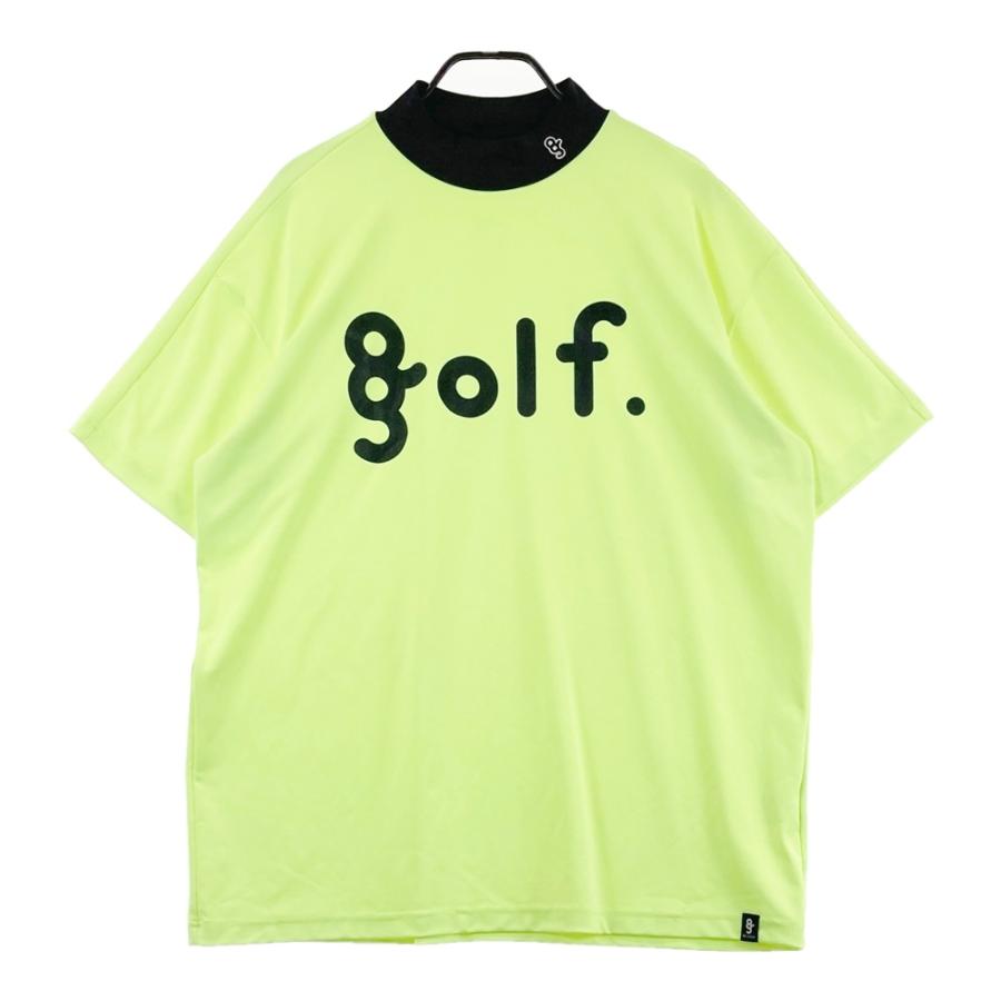 8G SHOOT エイジシュート モックネック 半袖Tシャツ イエロー系 XXL