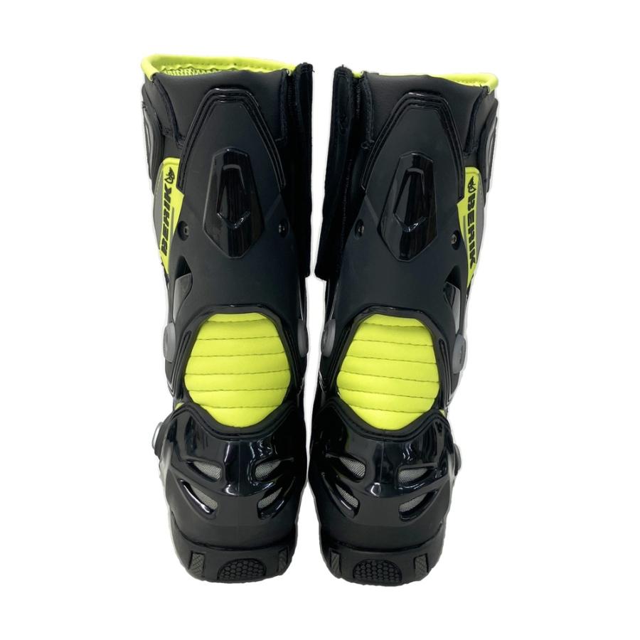 美品】BERIK ベリック レーシングブーツ 2.0 ブラック系 42 バイク