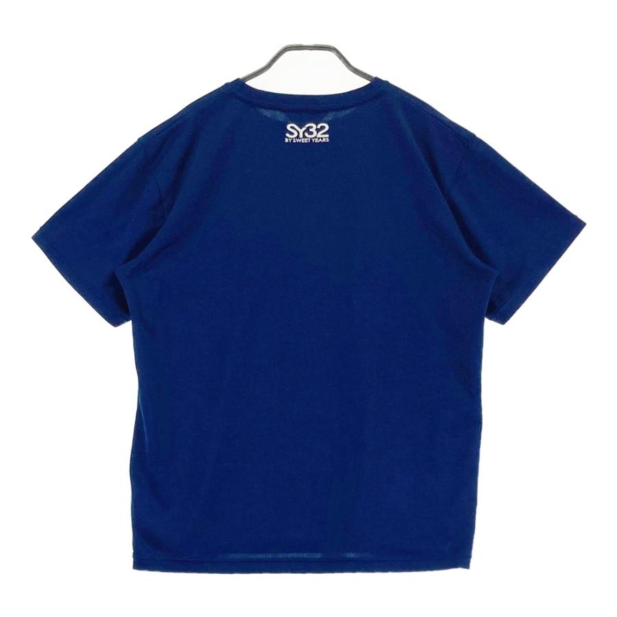 SY32 BY SWEET YEARS GOLF エスワイサーティトゥ 半袖Tシャツ ネイビー