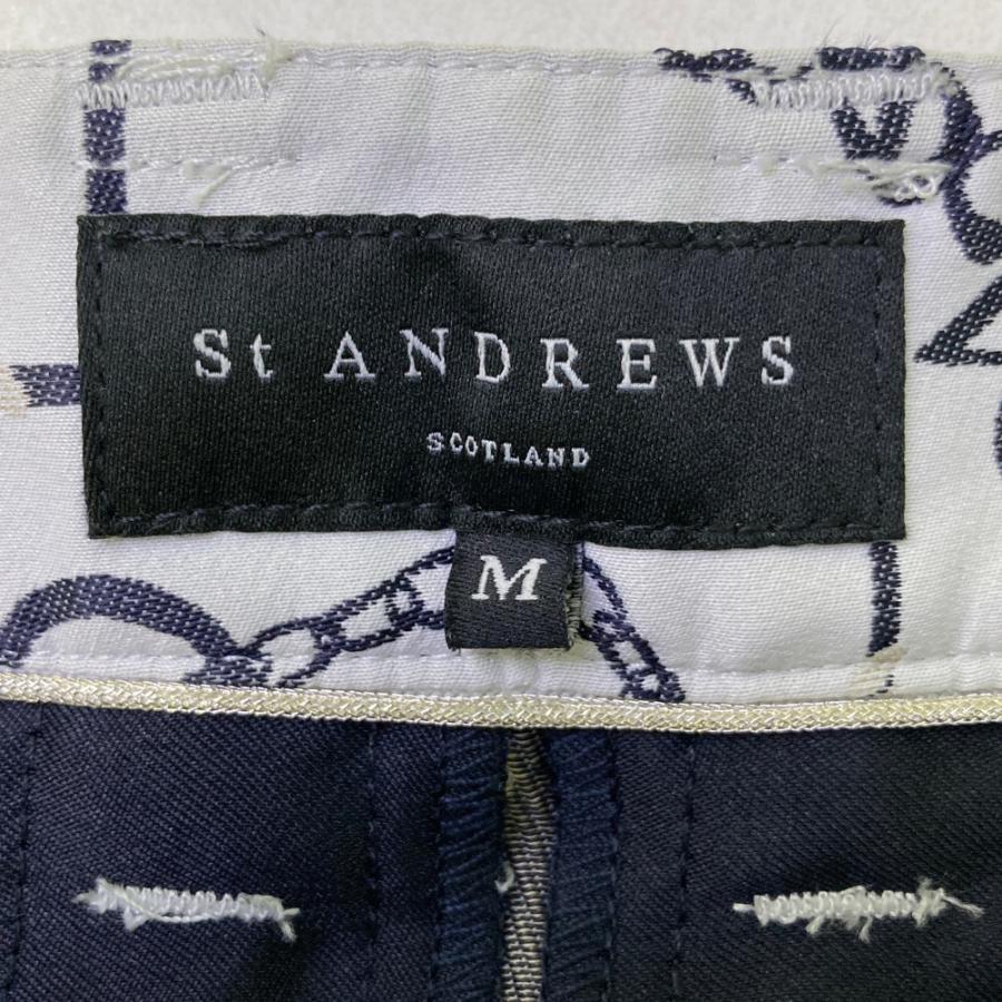 ST ANDREWS セントアンドリュース 2024年モデル プリーツスカート ロゴ
