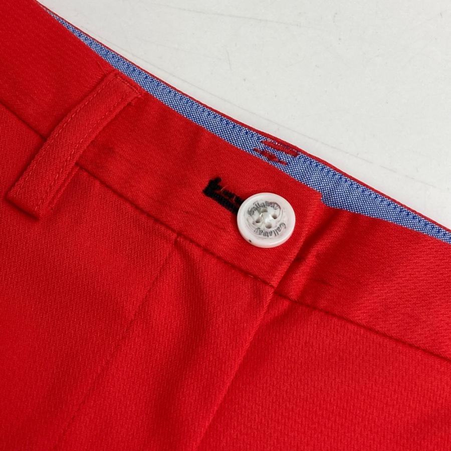 Callaway（キャロウェイ） 【美品】CALLAWAY クロップドパンツ レッド