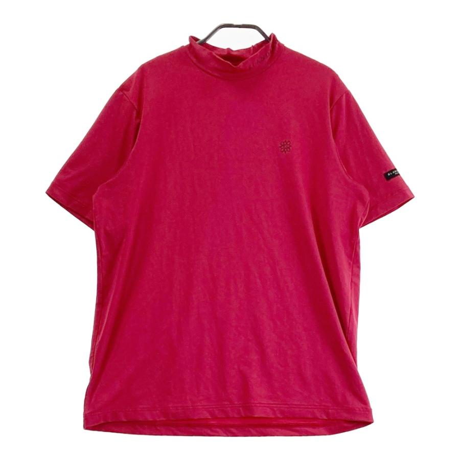 ST ANDREWS セントアンドリュース ハイネック 半袖Tシャツ ピンク系 LL