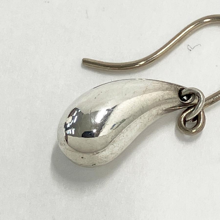 TIFFANY & CO. ティファニー ピアス ティアドロップ シルバー系