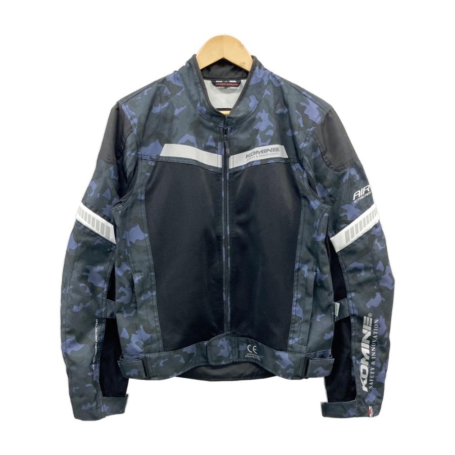 KOMINE メッシュジャケット 2XL ブルーカモ コミネ（Komine） メッシュジャケット 迷彩柄 ネイビー系 L バイク