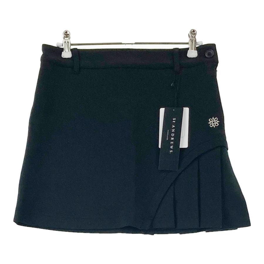 【新品】　セントアンドリュース　ストレッチプリーツスカート M 定価16500円 新品】ST ANDREWS セントアンドリュース ストレッチスカート プリーツ