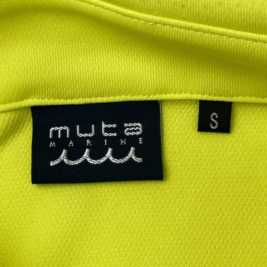 MUTA MARINE ムータマリン 半袖ポロシャツ イエロー系 S ゴルフウェア