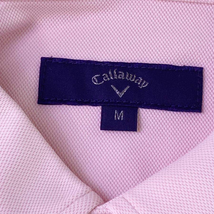 Callaway（キャロウェイ） 総柄 ピンク系 M ゴルフウェア メンズ 