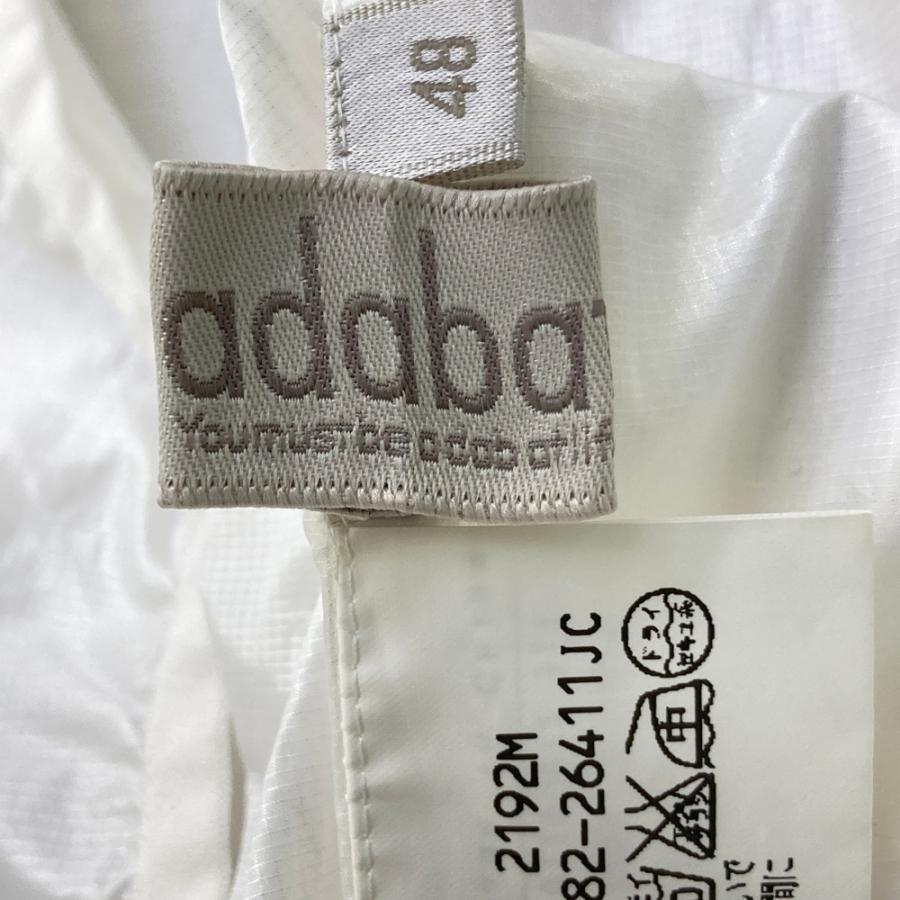 ADABAT アダバット ナイロンベスト ホワイト系 L ゴルフウェア メンズ