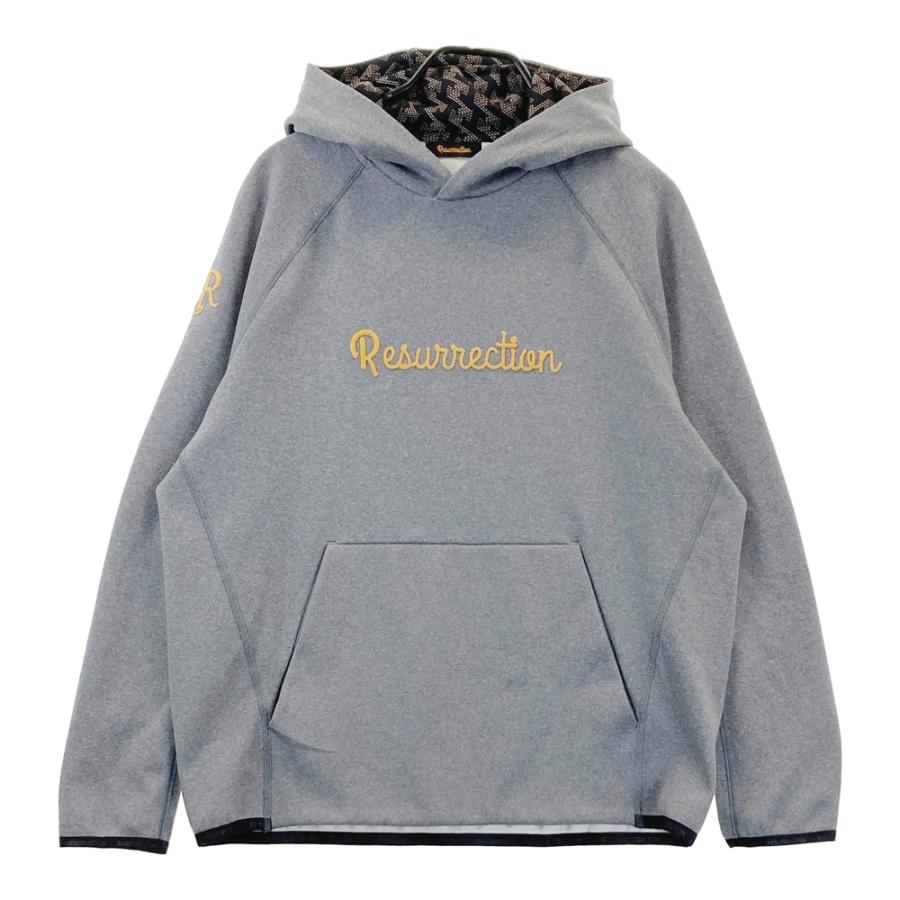 レザレクション　パーカー　 Resurrection. RESURRECTION レザレクション スウェットパーカー グレー系 XL ゴルフ