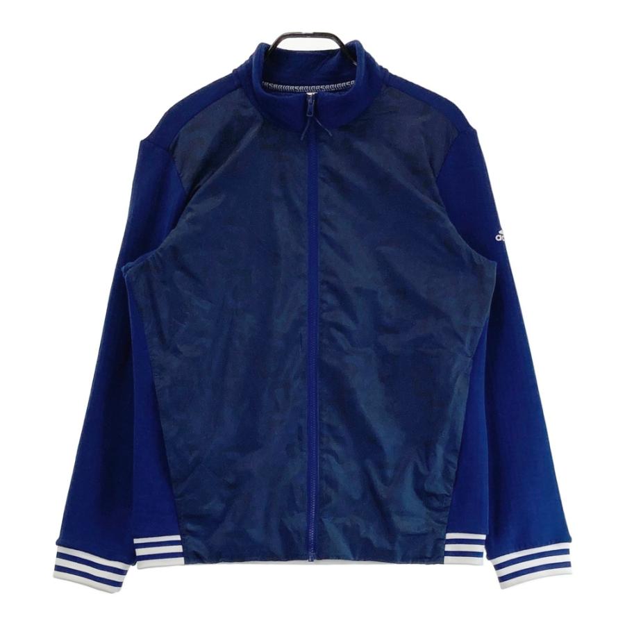 ADIDAS GOLF アディダス ゴルフ 切替中綿 ジップ ジャケット L ADIDAS GOLF アディダスゴルフ 切替 ジップジャケット ブルー系 L