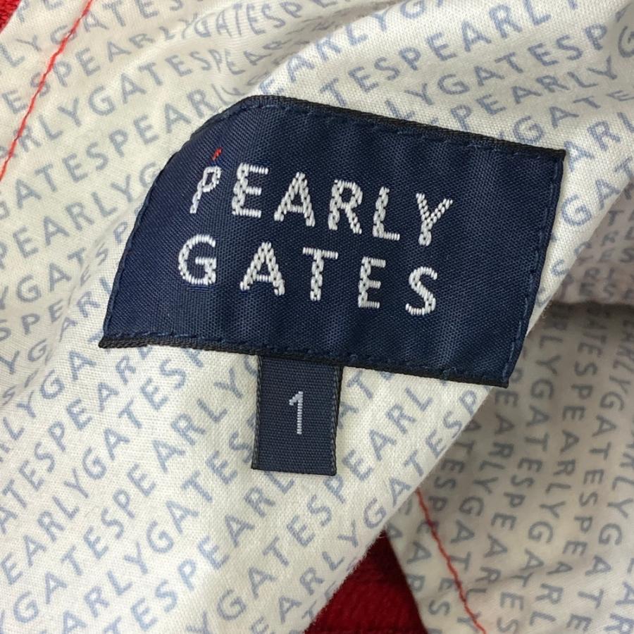 PEARLY GATES パーリーゲイツ スカート ボーダー レッド系 1 ゴルフ