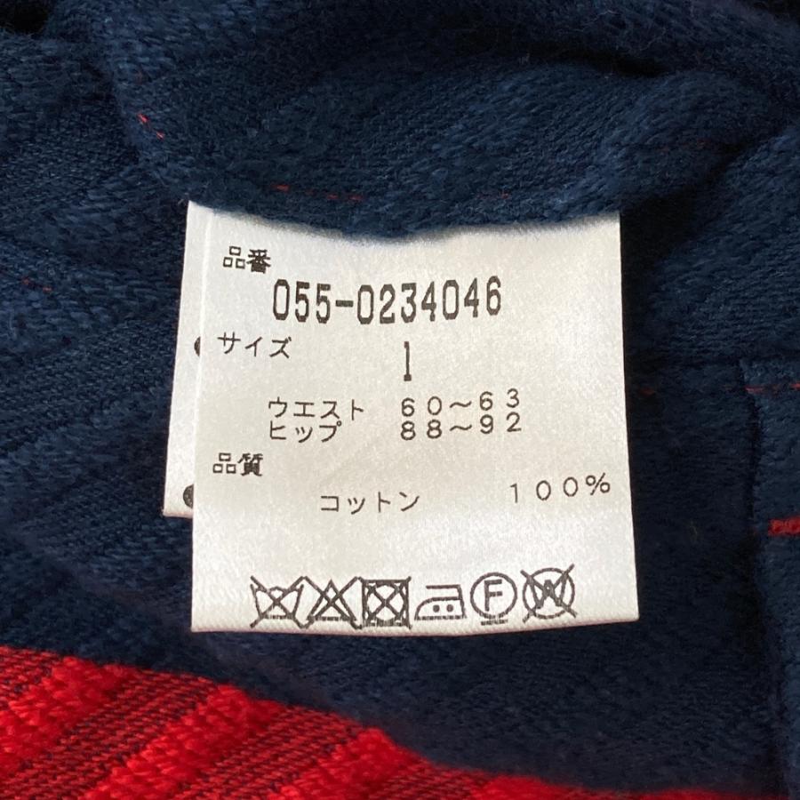 PEARLY GATES パーリーゲイツ スカート ボーダー レッド系 1 ゴルフ
