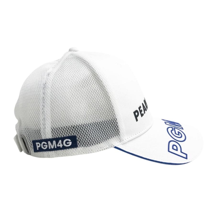 美品】PEARLY GATES パーリーゲイツ メッシュキャップ ホワイト系 FR