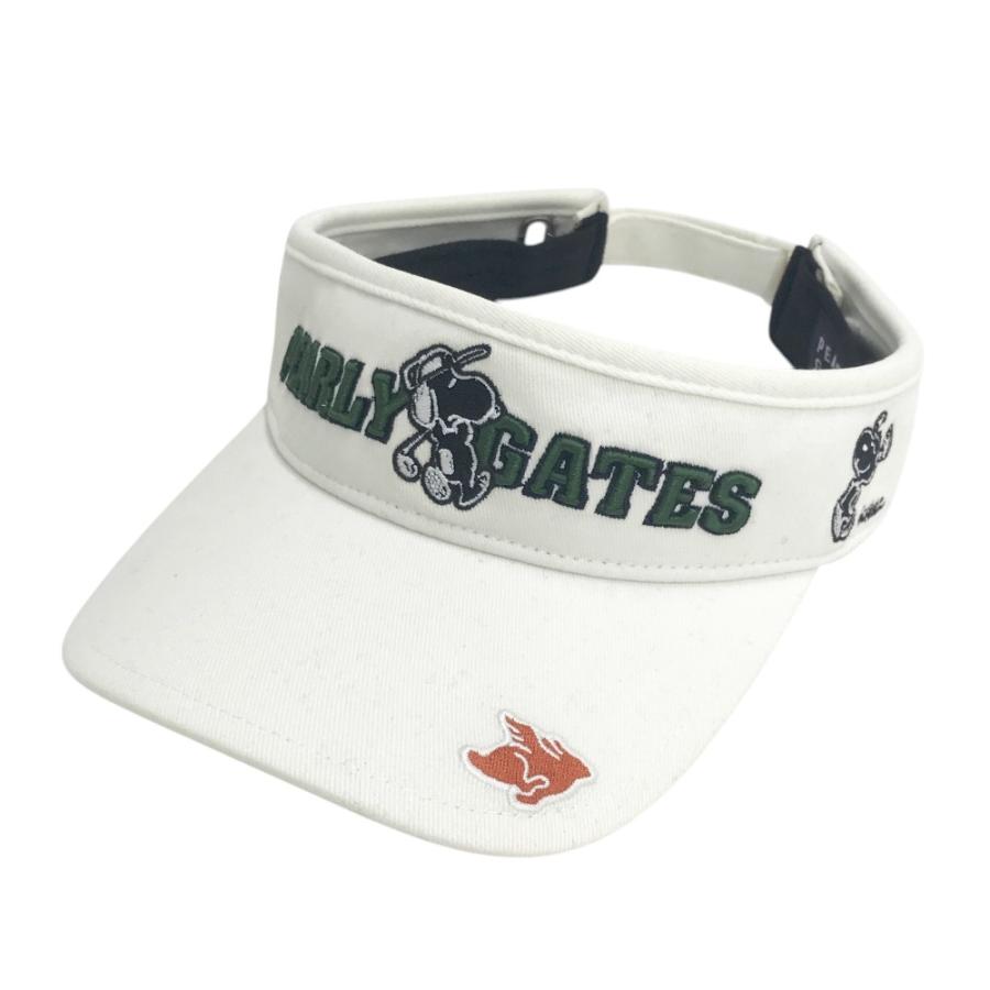 【SNOOPY×PEARLY GATES】SNOOPY×ロゴバイザー SNOOPY×PEARLY GATES】SNOOPY×ロゴバイザー ☆NEW☆パーリー