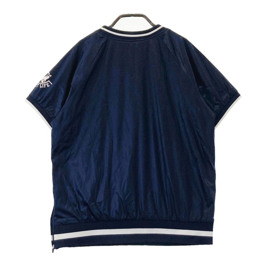 adabat（アダバット） 蓄熱 半袖ブルゾン ジャケット ネイビー系 40
