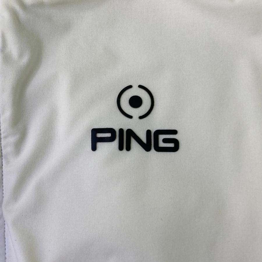 PING ピン ジップパーカー ホワイト系 LL ゴルフウェア レディース