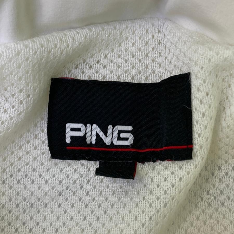 PING（ピン） ジップパーカー ホワイト系 LL ゴルフウェア レディース