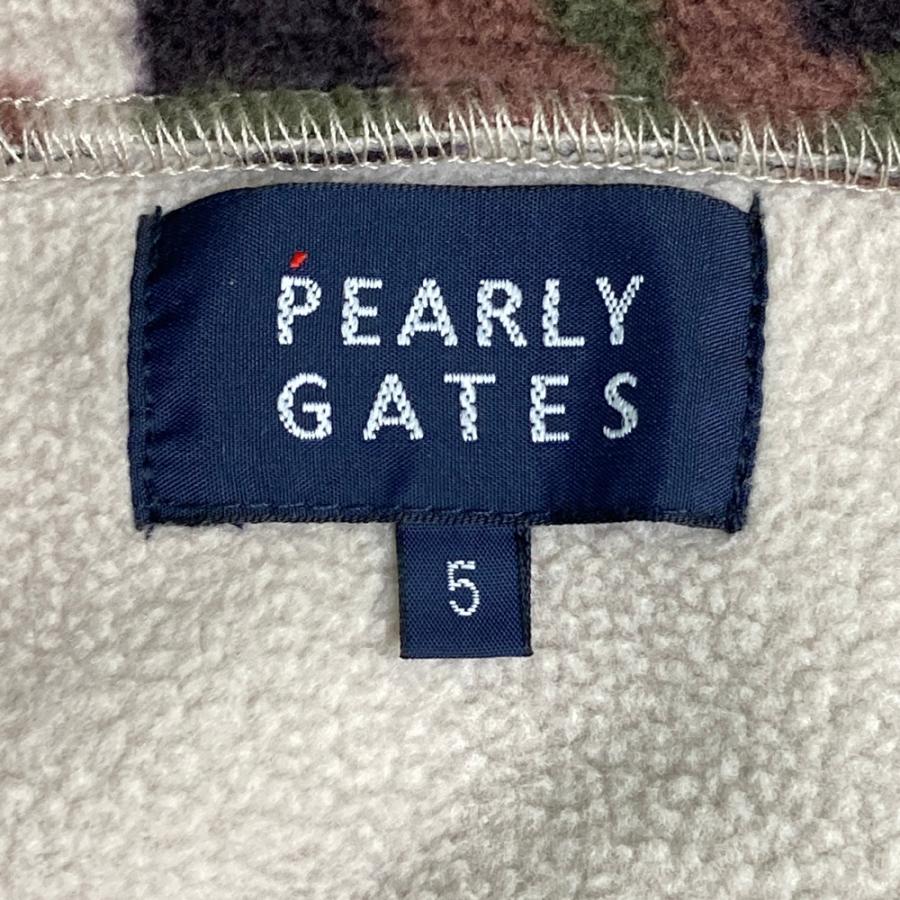 PEARLY GATES（パーリーゲイツ） フリースジャケット カモフラ