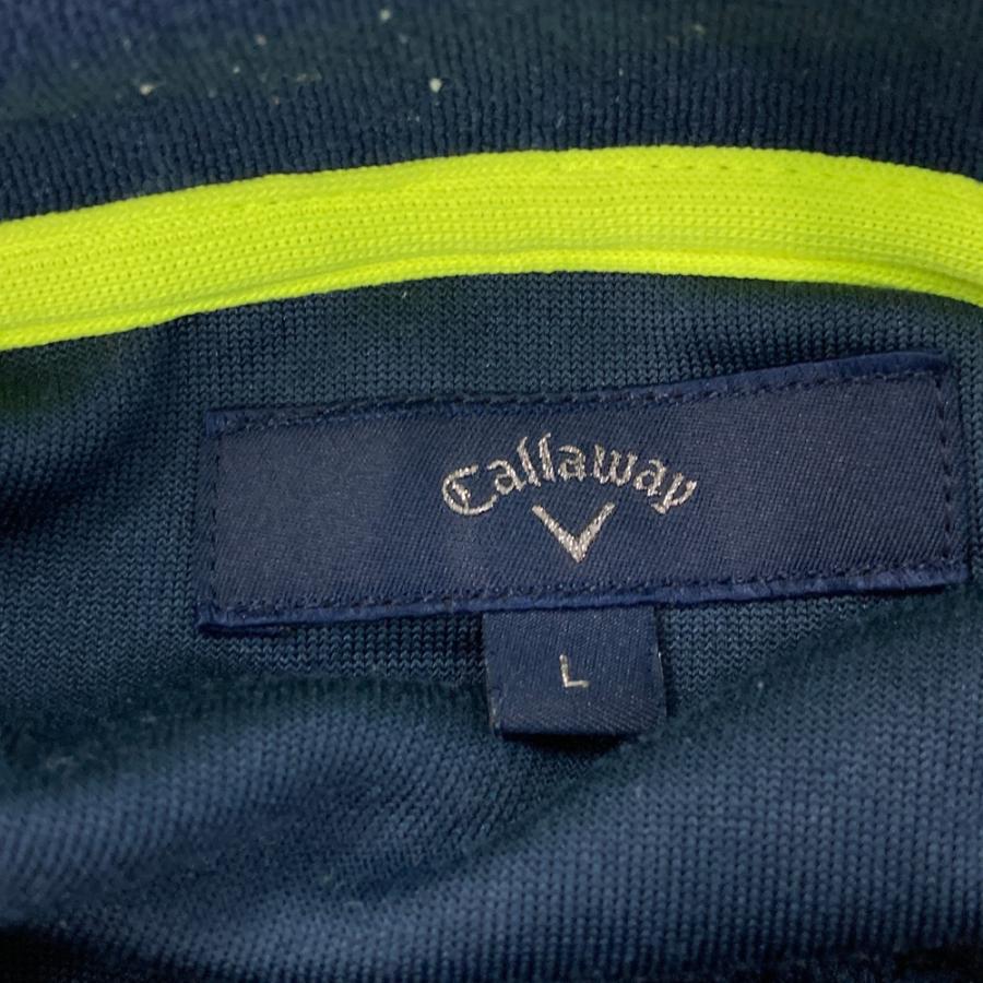 CALLAWAY キャロウェイ ジャケット ネイビー系 L ゴルフウェア メンズ