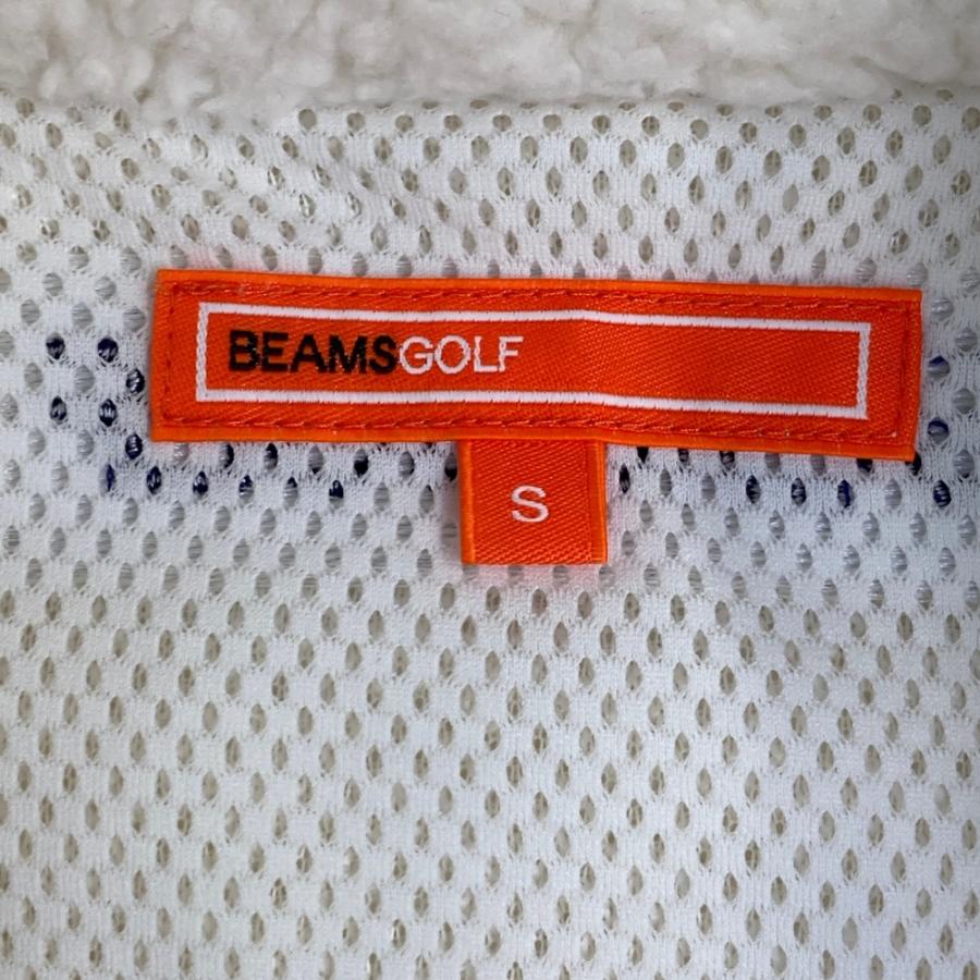 BEAMS GOLF ビームスゴルフ ボア ジップジャケット ホワイト系 S