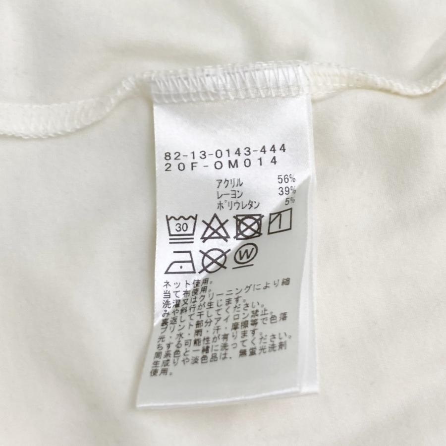 BEAMS GOLF ビームスゴルフ タートルネック 長袖Tシャツ ホワイト系 S