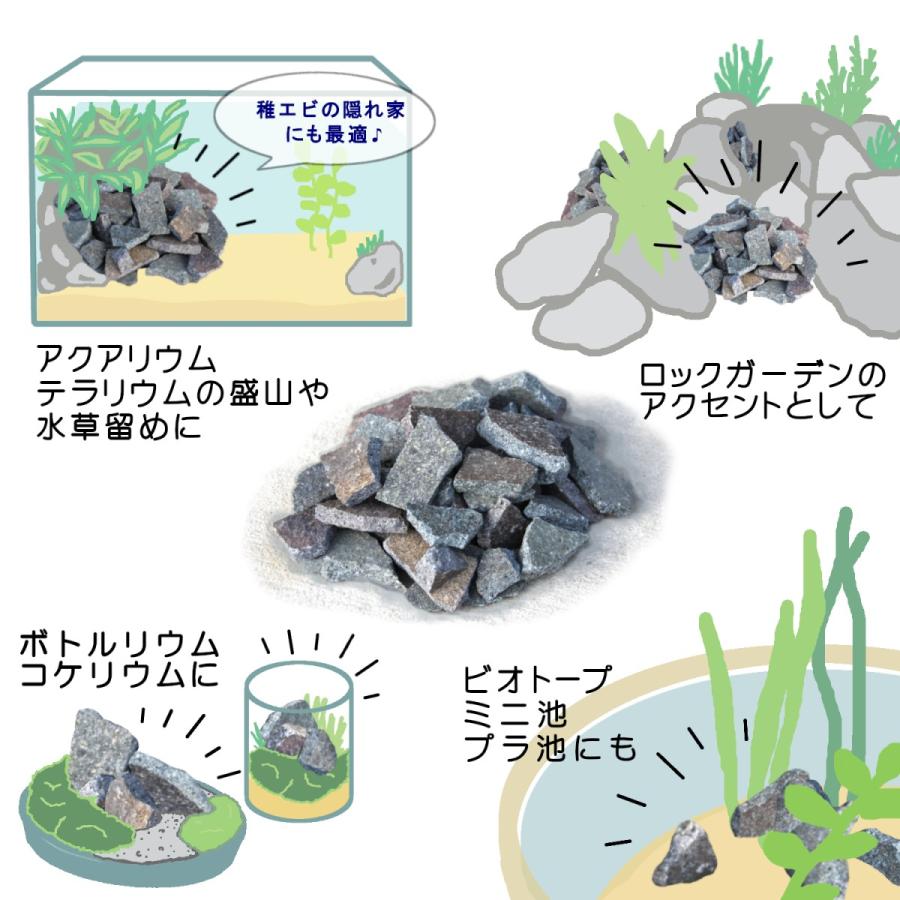 アクアリウム 石 輝板石 Ssサイズ 2kg 国産品 Aq Kihanss 石材のことならstクラフト 通販 Yahoo ショッピング