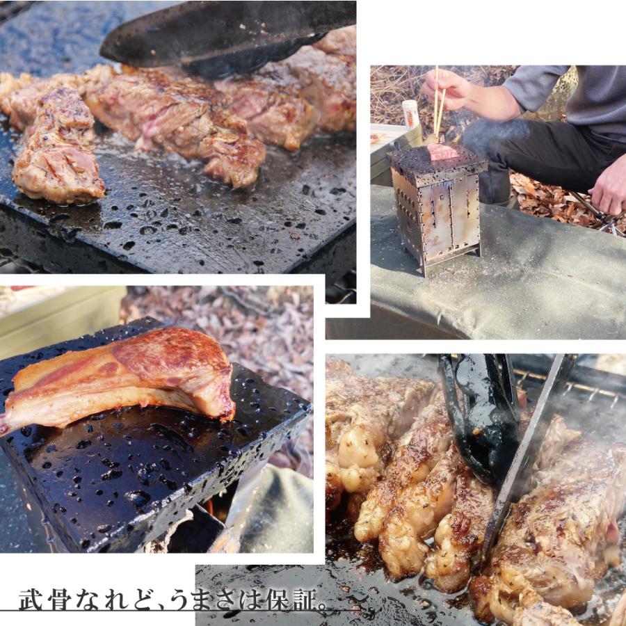 溶岩プレート B 25x25cm 溝付き バーベキュー 調理用品 焼肉用 焼肉 キャンプ用品 キャンプ クッカー 調理器具 アウトドア アウトドア用品 コッヘル｜ststone｜04